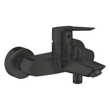 GROHE Start sieninis vonios maišytuvas su diverteriu, juodas matinis 322782432 GROHE Start sieninis vonios maišytuvas su diverteriu, juodas matinis 322782432