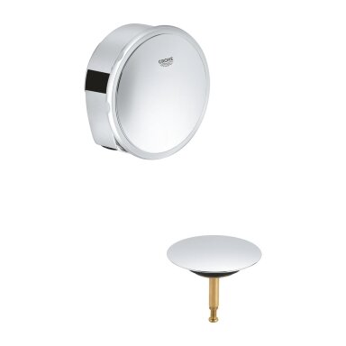 Grohe Talentofill prailgintas vonios sifonas su pripildymo funkcija, chromas Grohe Talentofill prailgintas vonios sifonas su pripildymo funkcija, chromas