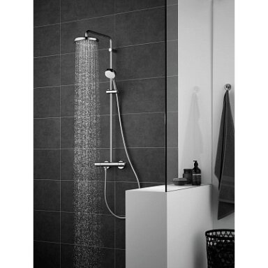 Grohe Tempesta termostatinė dušo sistema 210, chromas 27922001 Grohe Tempesta termostatinė dušo sistema 210, chromas 27922001
