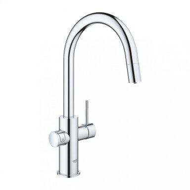 Grohe Blue Home C virtuvinis maišytuvas su ištraukiamu snapu, chromas Grohe Blue Home C virtuvinis maišytuvas su ištraukiamu snapu, chromas