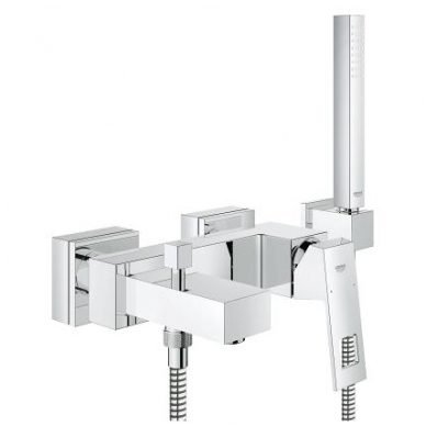 Grohe Eurocube vonios maišytuvas su dušu, chromas Grohe Eurocube vonios maišytuvas su dušu, chromas