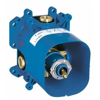 Grohe Eurocube potinkinis dušo maišytuvas, chromas 24061000 2 Grohe Eurocube potinkinis dušo maišytuvas, chromas 24061000 2