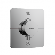 Hansgrohe ShowerSelect Comfort Q termostatinis dušo maišytuvas su potinkine dalimi, įvairių spalvų