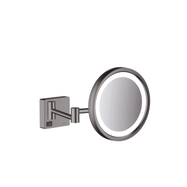 Hansgrohe AddStoris kosmetinis veidrodis su LED apšvietimu, 3x didinantis, įvairių spalvų