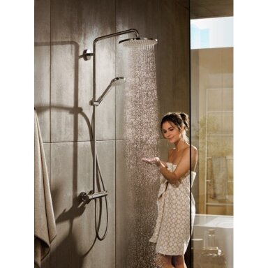 Hansgrohe Croma Select 280 Air 1 Jet termostatinė dušo sistema, chromas 26790000 Hansgrohe Croma Select 280 Air 1 Jet termostatinė dušo sistema, chromas 26790000