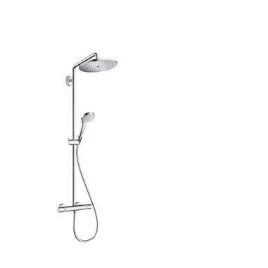 Hansgrohe Croma Select 280 Air 1 Jet termostatinė dušo sistema, chromas 26790000 Hansgrohe Croma Select 280 Air 1 Jet termostatinė dušo sistema, chromas 26790000