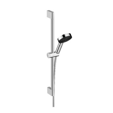 Hansgrohe Pulsify Select S 105 3jet Relaxation EcoSmart dušo komplektas, dušo stovas 65 cm, įvairių spalvų Hansgrohe Pulsify Select S 105 3jet Relaxation EcoSmart dušo komplektas, dušo stovas 65 cm, įvairių spalvų