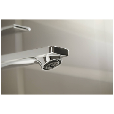 Hansgrohe Rebris E 240 CoolStart aukštas praustuvo maišytuvas su pop-up dugno vožtuvu, chromas 72581000 Hansgrohe Rebris E 240 CoolStart aukštas praustuvo maišytuvas su pop-up dugno vožtuvu, chromas 72581000