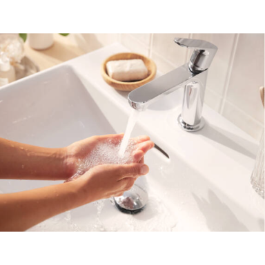 Hansgrohe Rebris S 110 CoolStart praustuvo maišytuvas, chromas 72520000 Hansgrohe Rebris S 110 CoolStart praustuvo maišytuvas, chromas 72520000