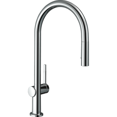 Hansgrohe Talis M54 2jet ištraukiamas virtuvinis maišytuvas, įvairių spalvų