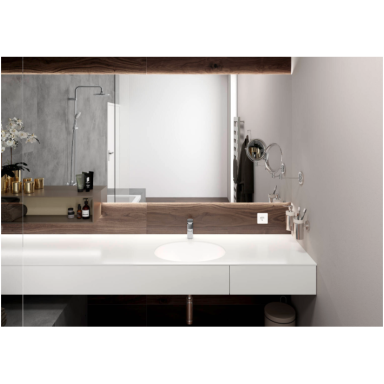 Hansgrohe Vernis Blend 100 praustuvo maišytuvas be dugno vožtuvo, chromas 71580000 Hansgrohe Vernis Blend 100 praustuvo maišytuvas be dugno vožtuvo, chromas 71580000