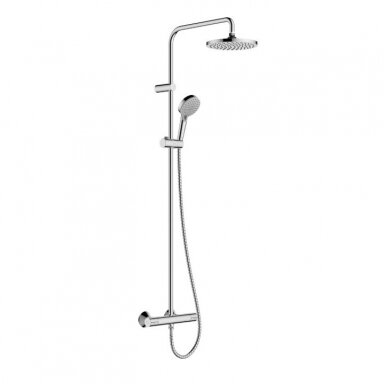 Hansgrohe Vernis Blend 200 1jet Green dušo sistema, Ecosmart 5,7 l/min, chromas 26318000 Hansgrohe Vernis Blend 200 1jet Green dušo sistema, Ecosmart 5,7 l/min, chromas 26318000
