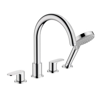 Hansgrohe Vernis Blend vonios maišytuvas montuojamas į vonios kraštą, chromas 71456000 Hansgrohe Vernis Blend vonios maišytuvas montuojamas į vonios kraštą, chromas 71456000
