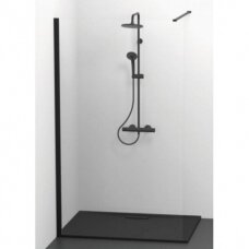 Ideal Standard Connect 2 dušo sienelė, 90, 100, 120 cm, juodas profilis