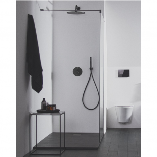 Ideal Standard Connect 2 dušo sienelė, 90, 100, 120 cm, juodas profilis