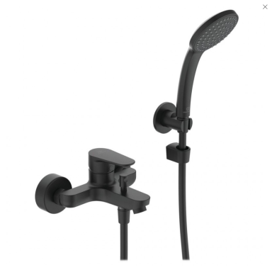 Ideal Standard CERAFINE O vonios maišytuvas su dušo komplektu, juodas matinis BC706XG Ideal Standard CERAFINE O vonios maišytuvas su dušo komplektu, juodas matinis BC706XG