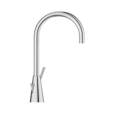 Ideal Standard Ceraline aukštas praustuvo maišytuvas su dugno vožtuvu, 5 l/min, chromas BC195AA Ideal Standard Ceraline aukštas praustuvo maišytuvas su dugno vožtuvu, 5 l/min, chromas BC195AA
