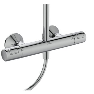 Ideal Standard Ceratherm T25 termostatinė dušo sistema, chromas, A7208AA Ideal Standard Ceratherm T25 termostatinė dušo sistema, chromas, A7208AA