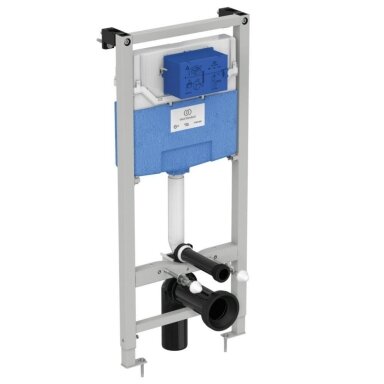 Ideal Standard Potinkinis WC rėmas Prosys 120 M su tvirtinimo elementais ir Oleas M2 klavišu Ideal Standard Potinkinis WC rėmas Prosys 120 M su tvirtinimo elementais ir Oleas M2 klavišu