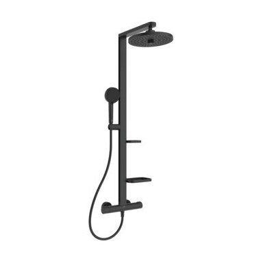 Ideal Standart Ceratherm ALU+ termostatinė dušo sistema, juoda matinė BD583XG Ideal Standart Ceratherm ALU+ termostatinė dušo sistema, juoda matinė BD583XG