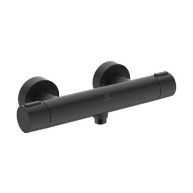 Ideal Standart Ceratherm ALU+ termostatinis dušo maišytuvas, juoda matinė BD582XG