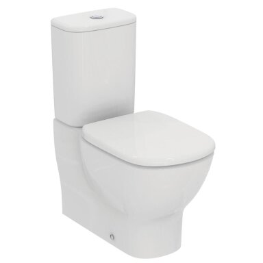 Ideal Standard Tesi Aquablade pastatomas klozetas su lėtai nusileidžiančiu dangčiu, T008201 + T356801 + T352701 Ideal Standard Tesi Aquablade pastatomas klozetas su lėtai nusileidžiančiu dangčiu, T008201 + T356801 + T352701