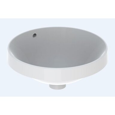 Geberit VariForm įleidžiamas apvalus praustuvas, 40 cm, baltas Geberit VariForm įleidžiamas apvalus praustuvas, 40 cm, baltas