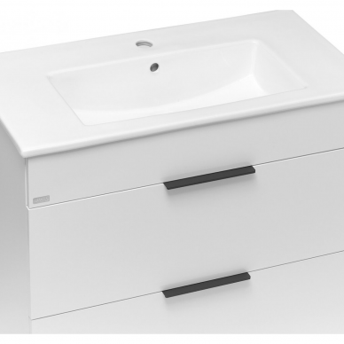Jika Cube spintelė su praustuvu, 800x430 mm, h=607 mm, 2A, balta H4537621763001 1