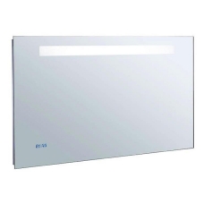 Kohler veidrodis, su LED apšvietimu, nerasojantis, su laikrodžiu, 100 x 65 cm, IP44