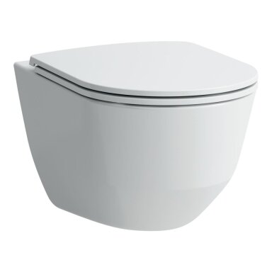 Laufen Ineo potinkinio rėmo, Laufen Pro Rimless balto klozeto ir Laufen Moon mygtuko komplektas