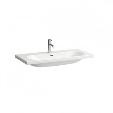 Laufen LUA pakabinamas praustuvas, 100 x 46cm, baltas, H810089 Laufen LUA pakabinamas praustuvas, 100 x 46cm, baltas, H810089