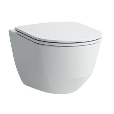 Laufen Pro Slim dangtis su sėdyne, lėtai nusileidžiantis, baltas Laufen Pro Slim dangtis su sėdyne, lėtai nusileidžiantis, baltas
