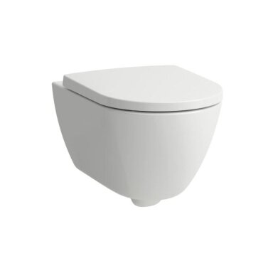 Laufen Pro X pakabinamas klozetas, tylus sūkurinis nuplovimas "Silent Flush", Soft Close dangtis, baltas