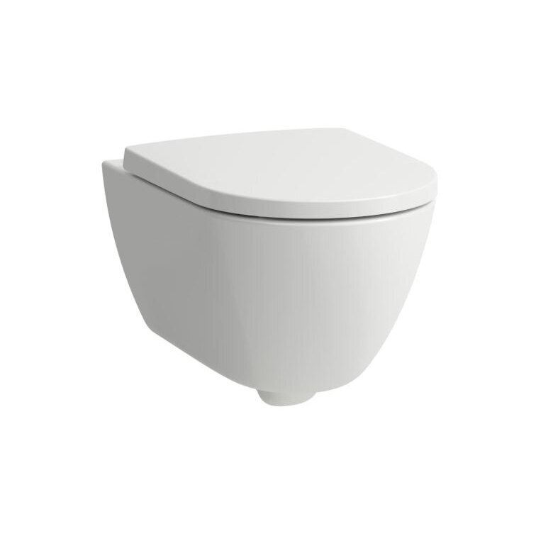 Laufen Pro X pakabinamas klozetas, tylus sūkurinis nuplovimas "Silent Flush", Soft Close dangtis, baltas