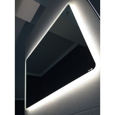 Lux-Aqua veidrodis su LED apšvietimu, 80x60 cm LAM1586 2