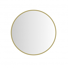 Valo apvalus veidrodis, aukso spalvos, daug dydžių