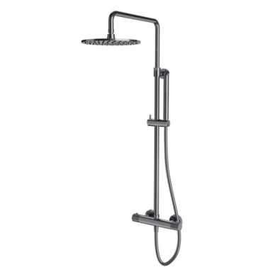 Omnires Contour termostatinė dušo sistema, chromas CT8044CR Omnires Contour termostatinė dušo sistema, chromas CT8044CR