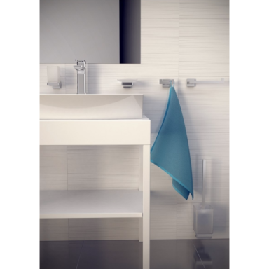 Omnires Lift laikiklis su stikline, chromas