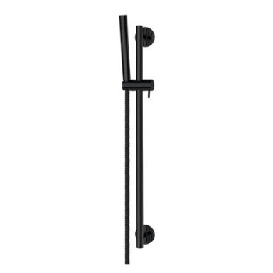 Omnires MICROPHONE-SBL dušo komplektas, juodos spalvos Omnires MICROPHONE-SBL dušo komplektas, juodos spalvos