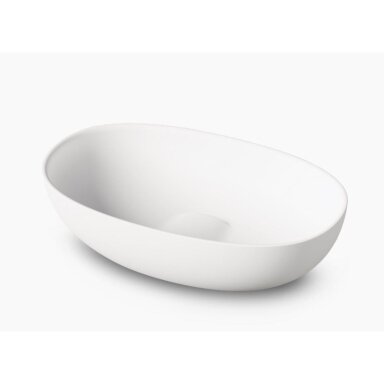 PAA Bella akmens masės pastatomas praustuvas, baltas matinis, IBELS/00 PAA Bella akmens masės pastatomas praustuvas, baltas matinis, IBELS/00