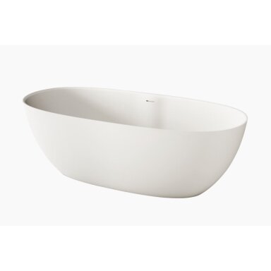 PAA Bella Silkstone akmens masės vonia, 170 x 80cm, balta matinė, VABELS/00 PAA Bella Silkstone akmens masės vonia, 170 x 80cm, balta matinė, VABELS/00