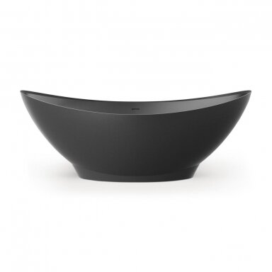 PAA Felice Graphite akmens masės vonia, 195 x 83cm, juoda, VAFES/01 PAA Felice Graphite akmens masės vonia, 195 x 83cm, juoda, VAFES/01