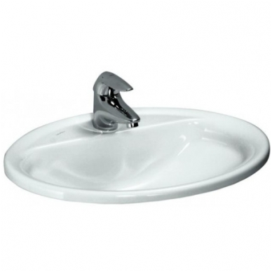 Laufen Pro B įleidžiamas praustuvas 56 x 44cm, baltas Laufen Pro B įleidžiamas praustuvas 56 x 44cm, baltas