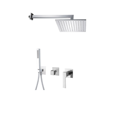 QD App potinkinė dušo sistema, 30 cm dušo galva, įvairių spalvų 436030/30 QD App potinkinė dušo sistema, 30 cm dušo galva, įvairių spalvų 436030/30