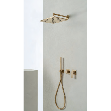 QD Swanky potinkinė dušo sistema, 30 cm dušo galva, įvairių spalvų 386335/30 QD Swanky potinkinė dušo sistema, 30 cm dušo galva, įvairių spalvų 386335/30