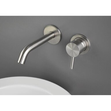 QD Trek 67 potinkinis praustuvo maišytuvas, 16cm snapas, nerūdijančio plieno spalva, 6720410AC QD Trek 67 potinkinis praustuvo maišytuvas, 16cm snapas, nerūdijančio plieno spalva, 6720410AC