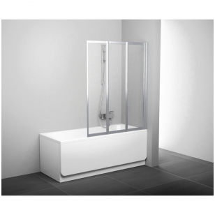 Ravak VS3 vonios sienelė, trijų dalių, 100cm, 115cm,130cm