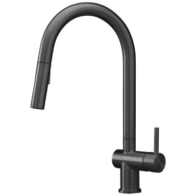 Reginox Flint ištraukiamas virtuvinis maišytuvas, Gun Metal spalvos R38819 Reginox Flint ištraukiamas virtuvinis maišytuvas, Gun Metal spalvos R38819