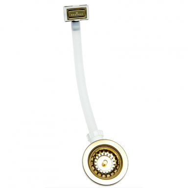 Reginox plautuvės ventilis su perlaja, aukso spalva R34903 Reginox plautuvės ventilis su perlaja, aukso spalva R34903
