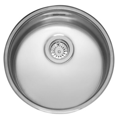 Reginox R18 390 OKG virtuvinė plautuvė, d - 44 cm, nerūdijančio plieno Reginox R18 390 OKG virtuvinė plautuvė, d - 44 cm, nerūdijančio plieno